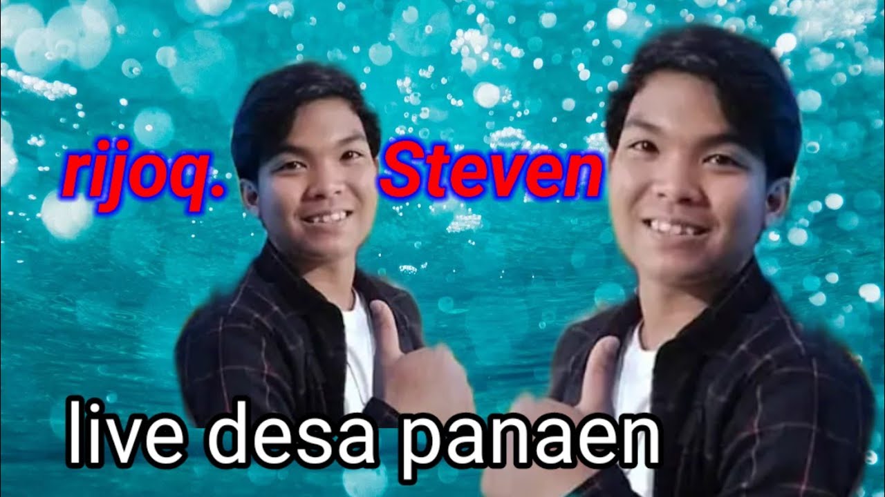 Rijoq Steven di desa panaen. Acara syukuran haykun dan sekeluarga besarnya