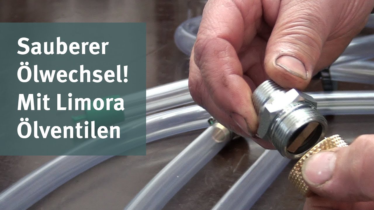 Sauberer Ölwechsel mit Ölwechselventilen