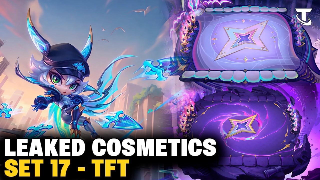 LEAKED! SPACE GODS COSMETICS - NEW CHIBI & ARENA | TFT SET 17