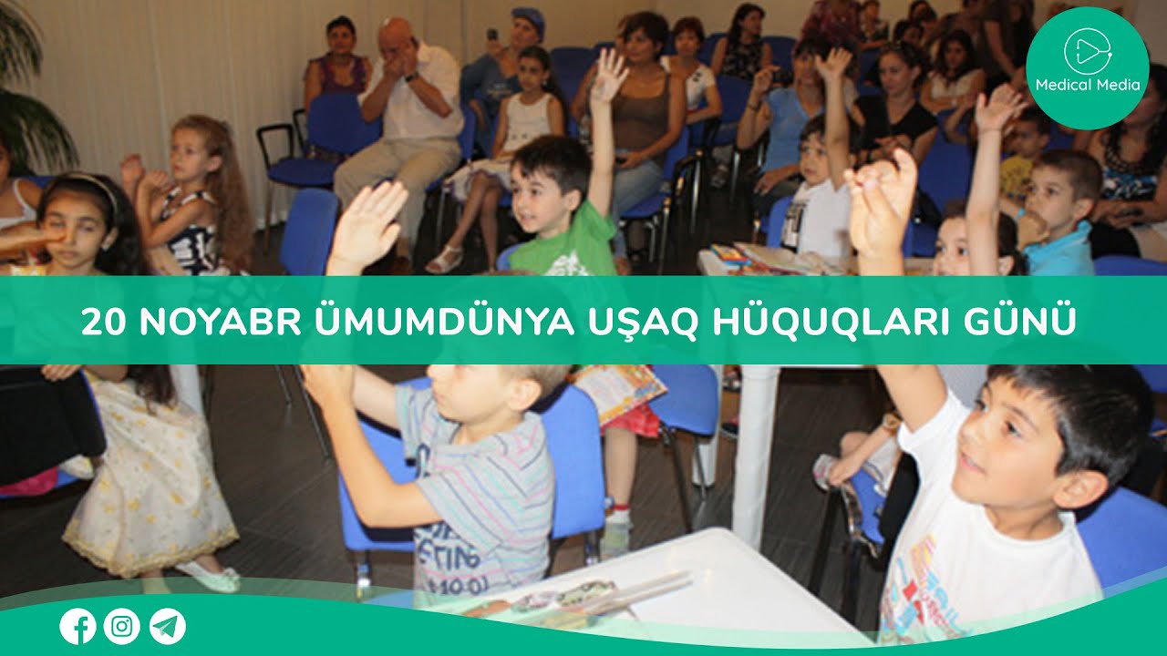 20 noyabr Ümumdünya Uşaq Hüquqları Günü