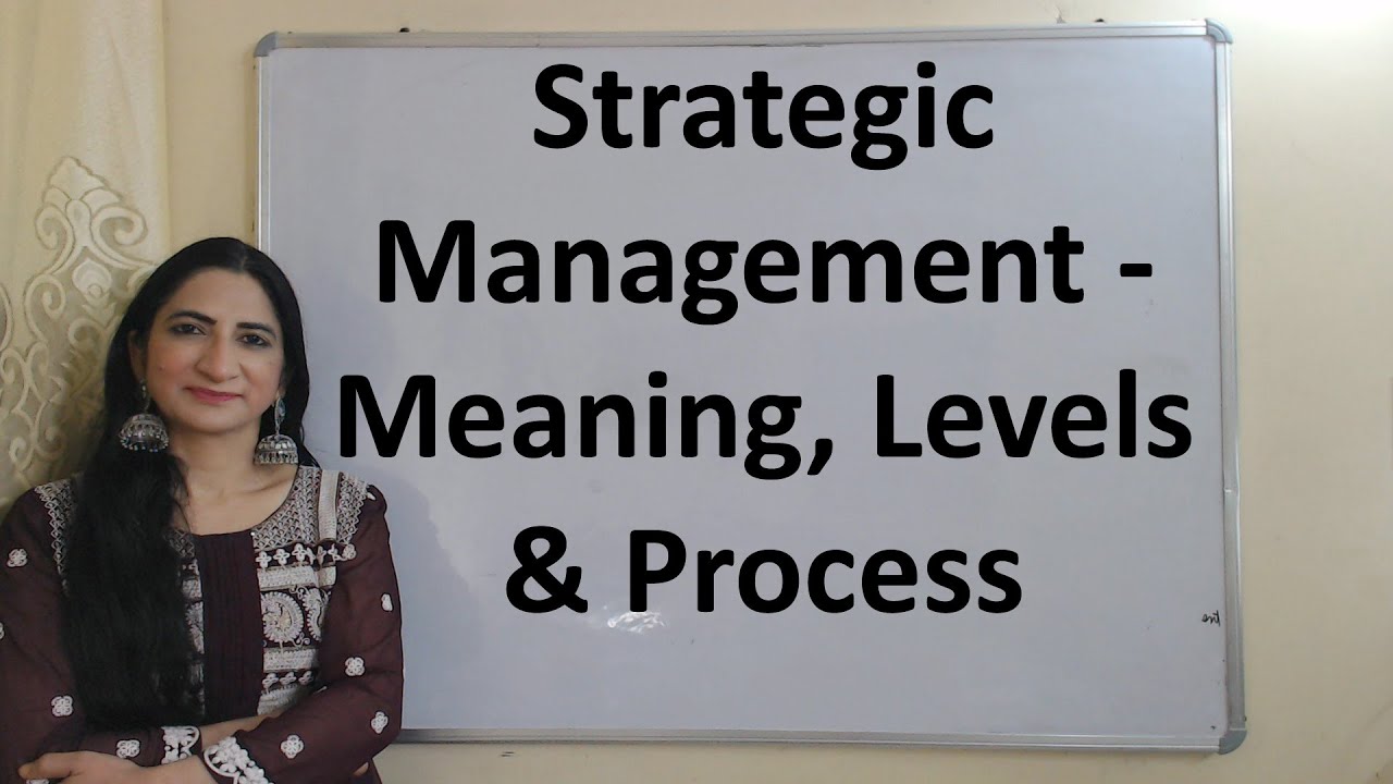 Strategic Management - Meaning, Levels & Process