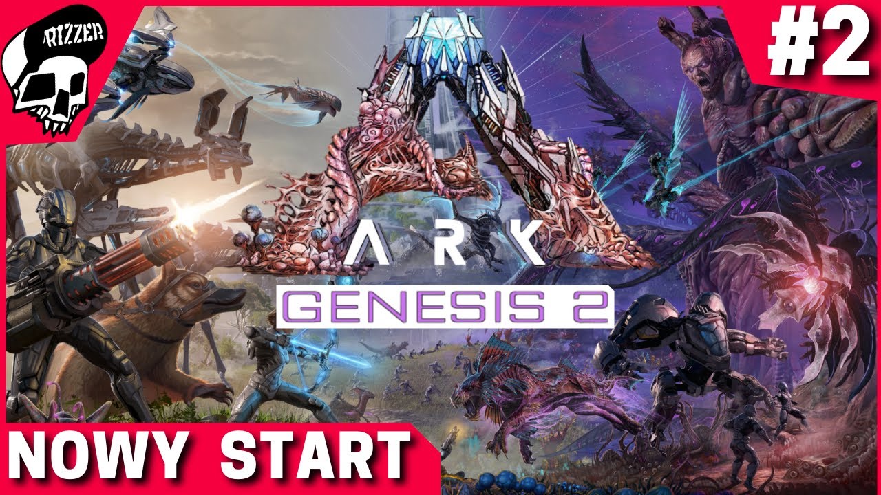 ARK Genesis 2 PL #2 - Stawiamy Fundamenty Pod Nowy Dodatek | ARK Survival Evolved DLC