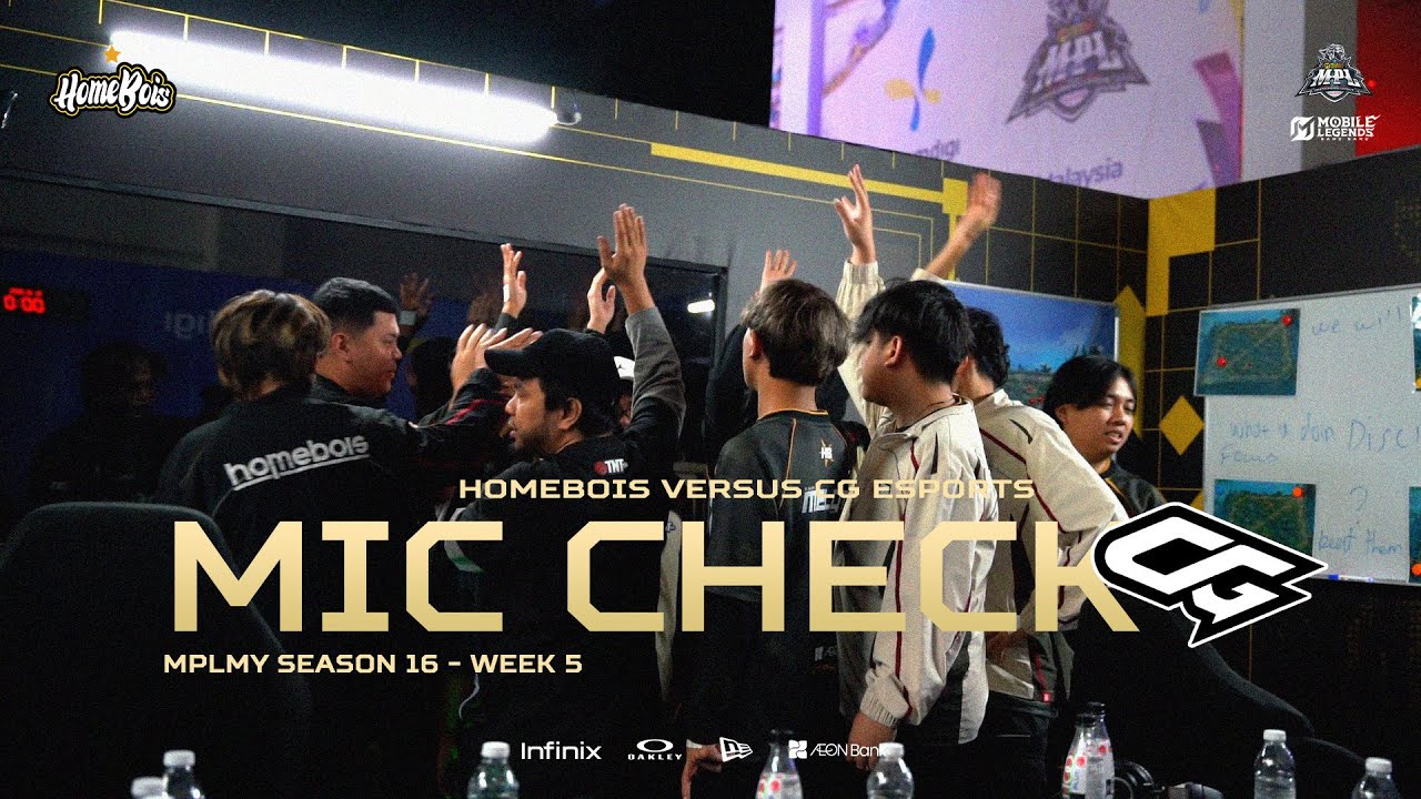 MIC CHECK REGULAR SEASON MPL MY SEASON 16 WEEK 5 DAY 2 : HOMEBOIS VS CG ESPORTS