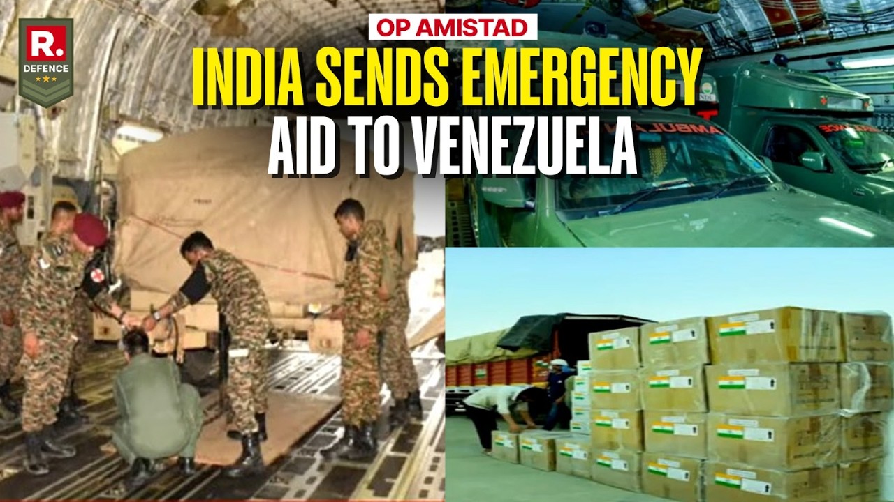 Operation Amistad: India Sends Army Medical Team, Bhishma Cube To Quake‑Hit Venezuela