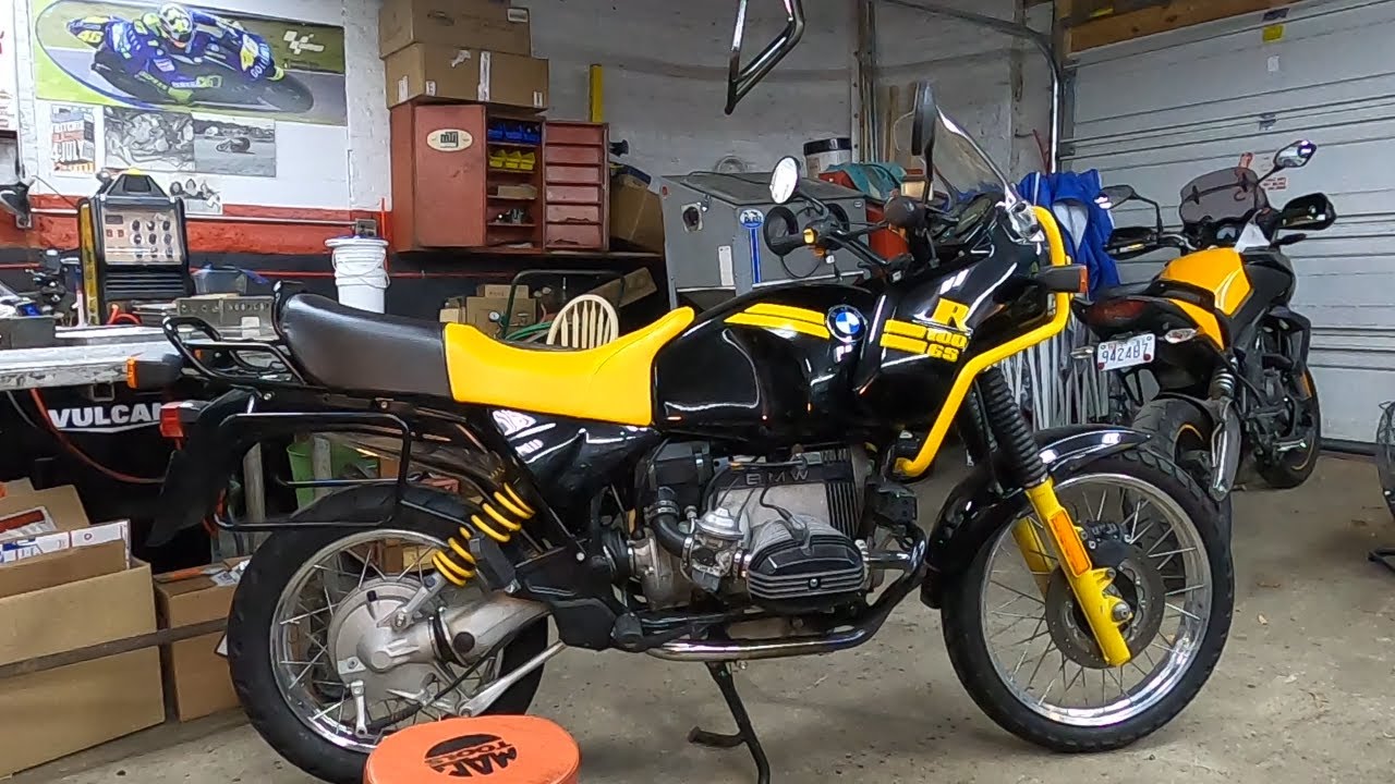 Five Minute Fridays: BMW R100GS and foster those relationships