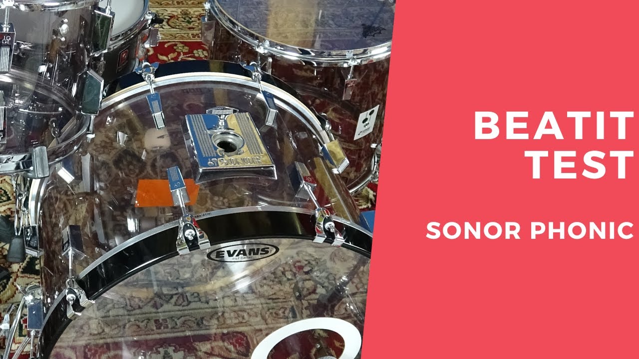 BeatIt Vintage Test: Sonor Phonic Acrylic