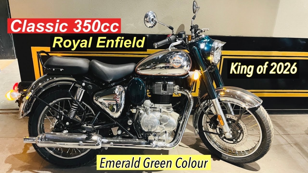 Royal Enfield Classic 350 Emerald Green Full Review | On Road Price:- Mileage New Features