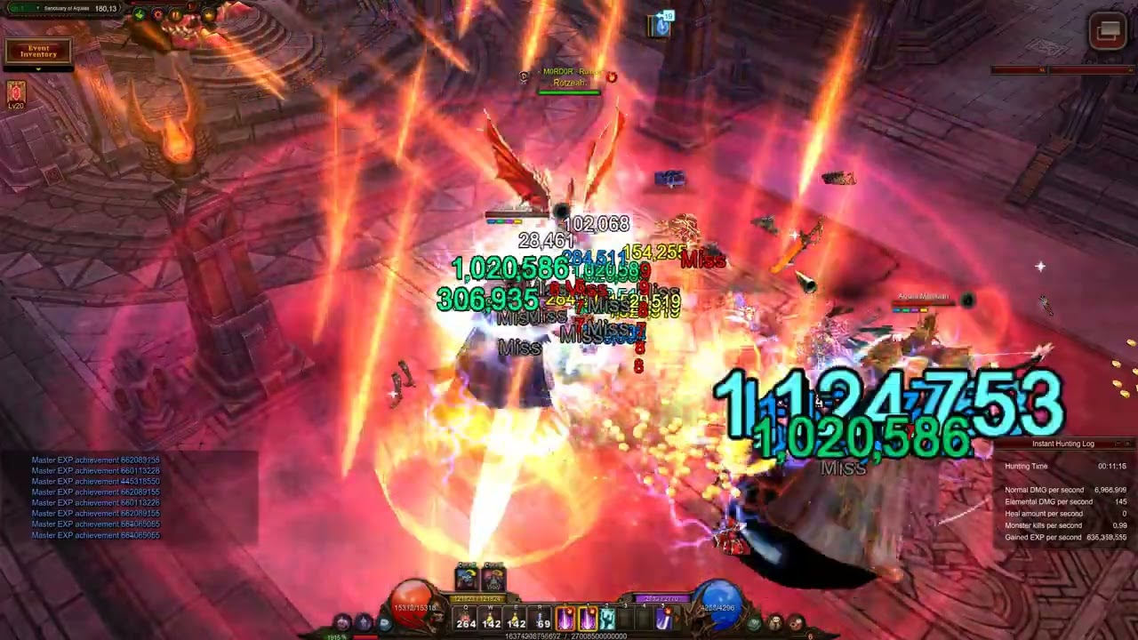 630m Exp - Rotzeah Ignition Knight Rush 1750 - Global Mu Online Midgard Server
