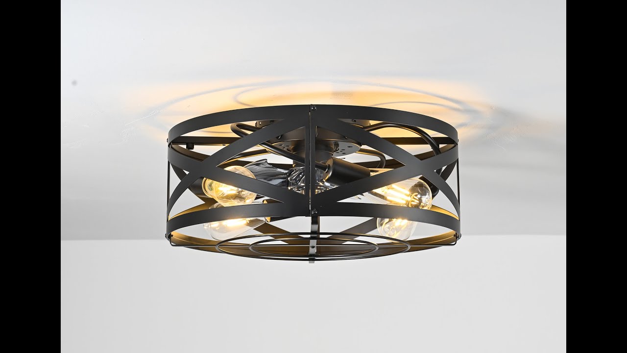 How to Install Industrial Ceiling Fan with Light | Step-by-Step Guide