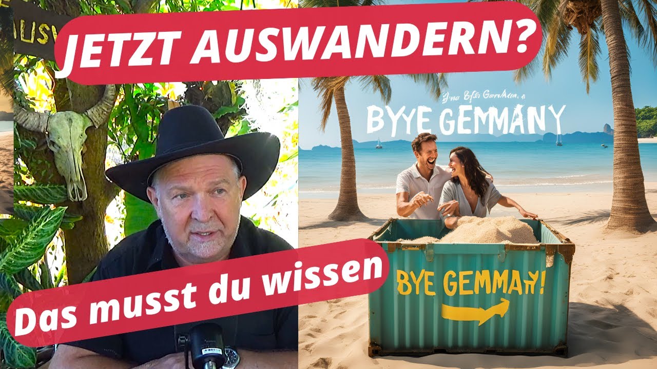 NASE VOLL VON DEUTSCHLAND?? AUSWANDERN?? ACHTUNG, SO EINFACH IST DAS NICHT. Bye bye Deutschland.