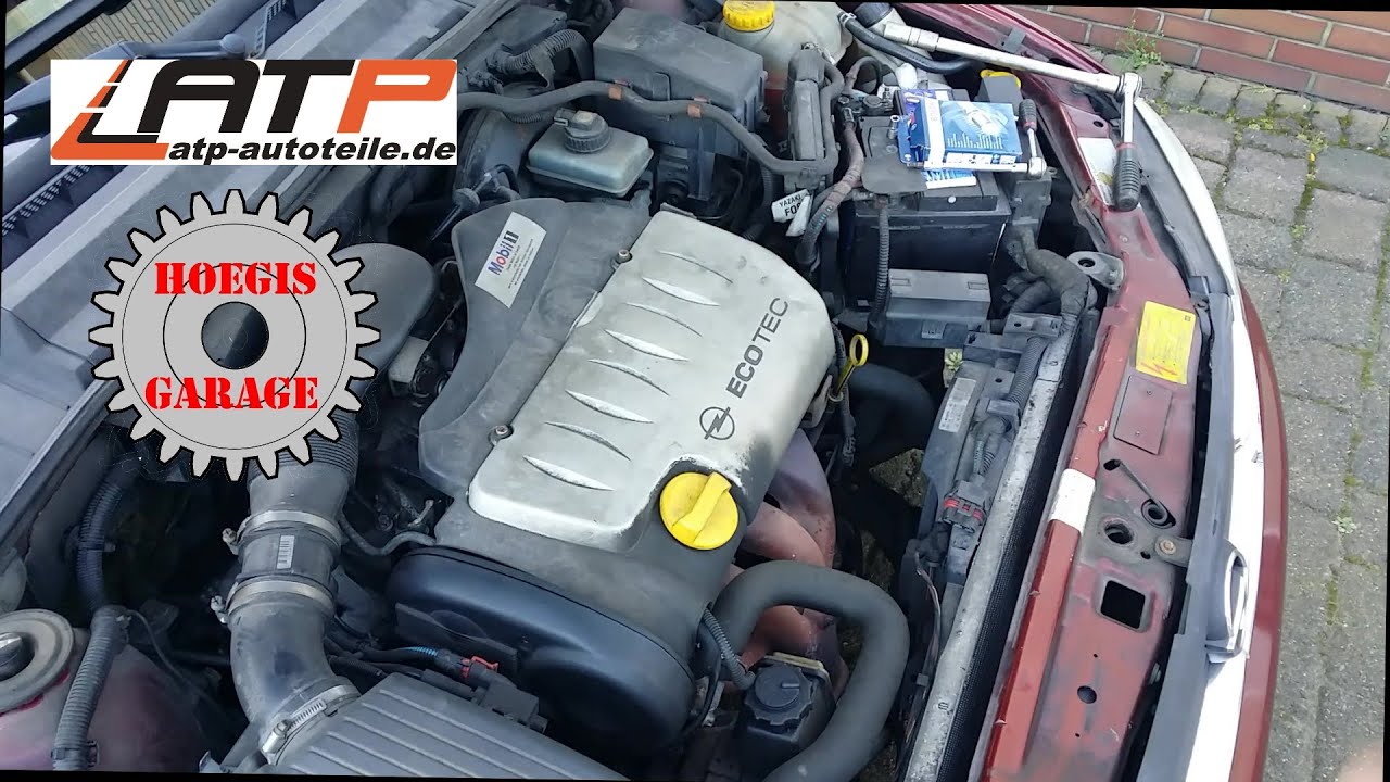 Opel Vectra B X18XE1 Zündkerzen wechseln