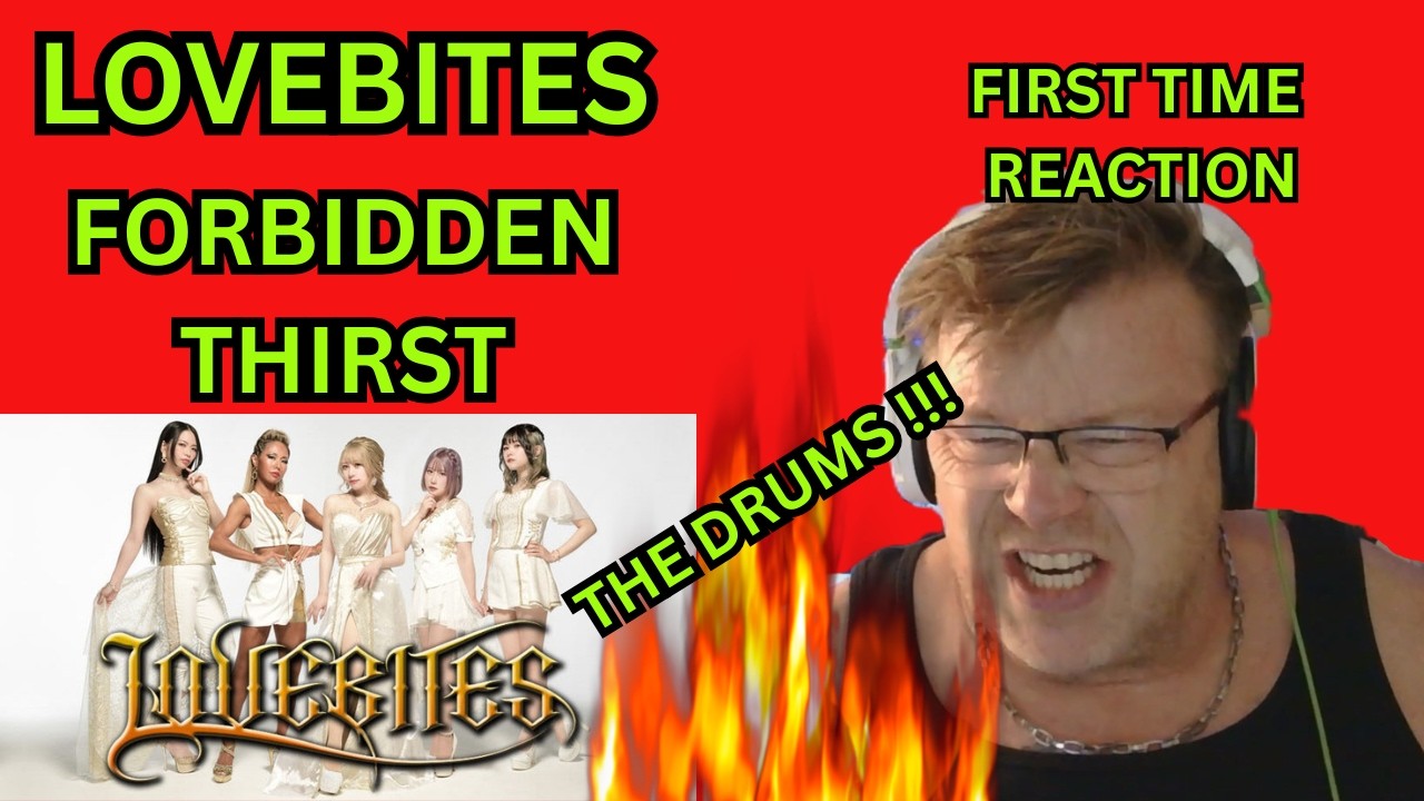Lovebites - Forbidden Thirst Reaction | Jaw-Dropping Metal Performance You Can’t Miss!