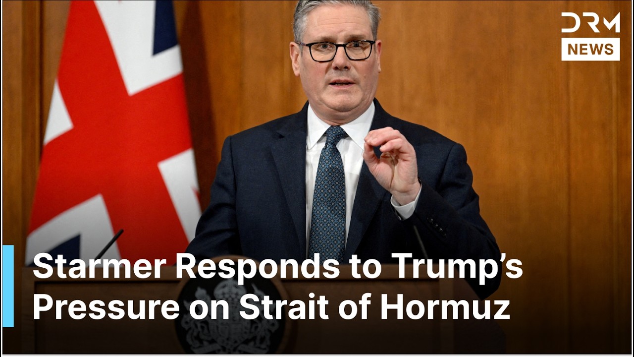 FULL PRESSER: UK PM Starmer Responds to Trump's Pressure to Open Strait of Hormuz With US | AC1G