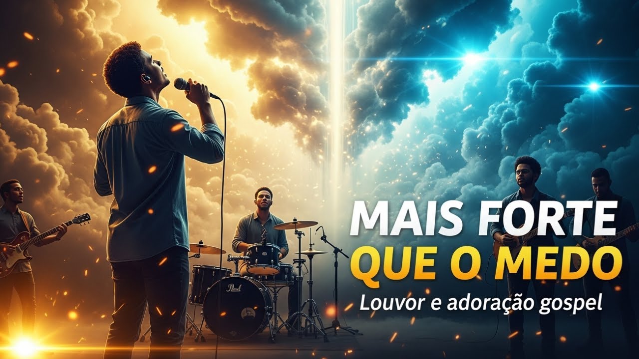 MAIS FORTE QUE O MEDO — Uma Canção Que Vai Tocar Sua Alma l Louvor e Adoração Gospel