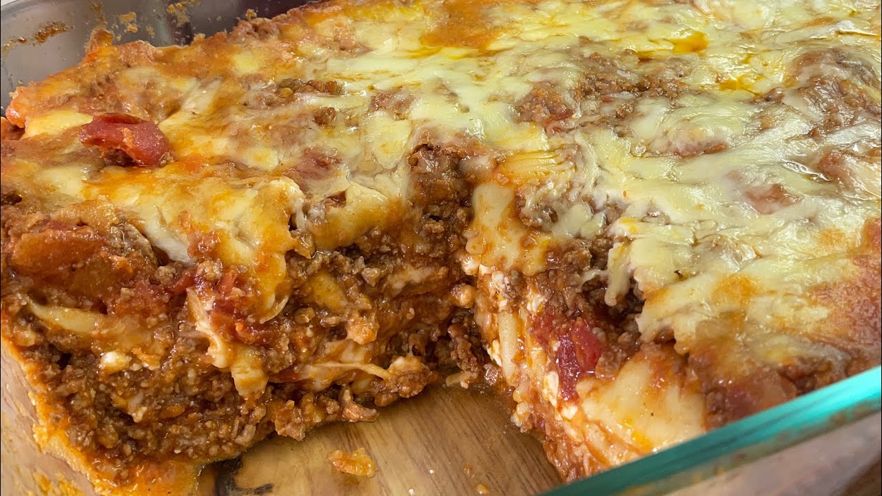 WHAT HAPPENED WHEN I USED CHEESE RAVIOLI IN A LASAGNA?/OLD SCHOOL CHEESE RAVIOLI LASAGNA