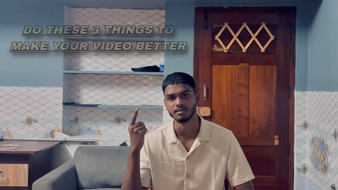 3 things you MUST KNOW before making a yt video...
