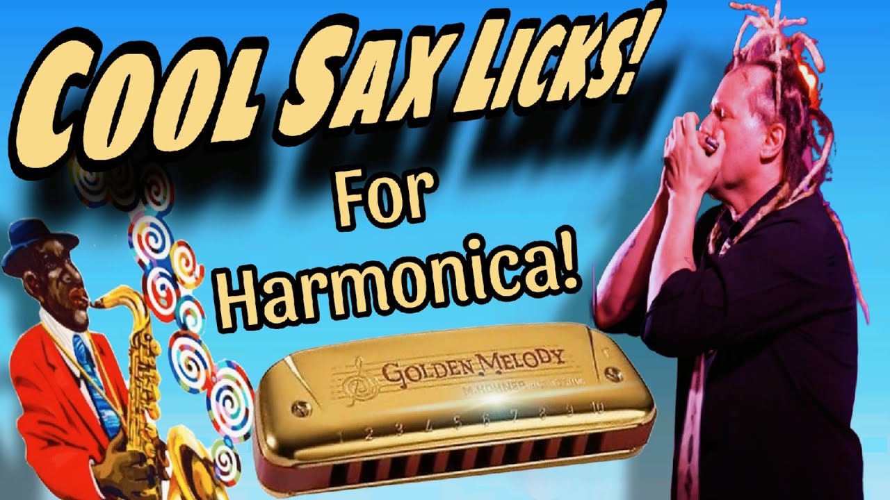 Cool Sax Riff For Harmonica (3 Variations)⚜️
