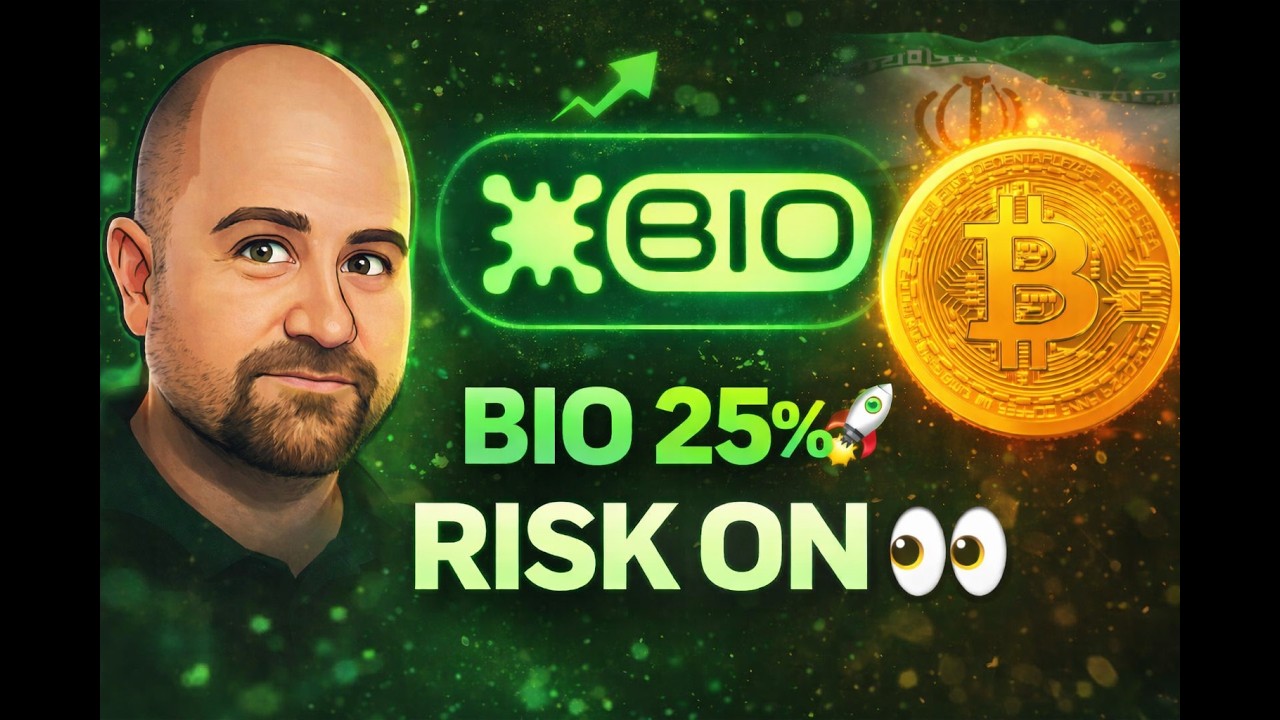 👉 Акции Bio Protocol ($BIO) выросли на 25% 🚀 Risk-On вернулся 👀 Страх перед войной угасает?