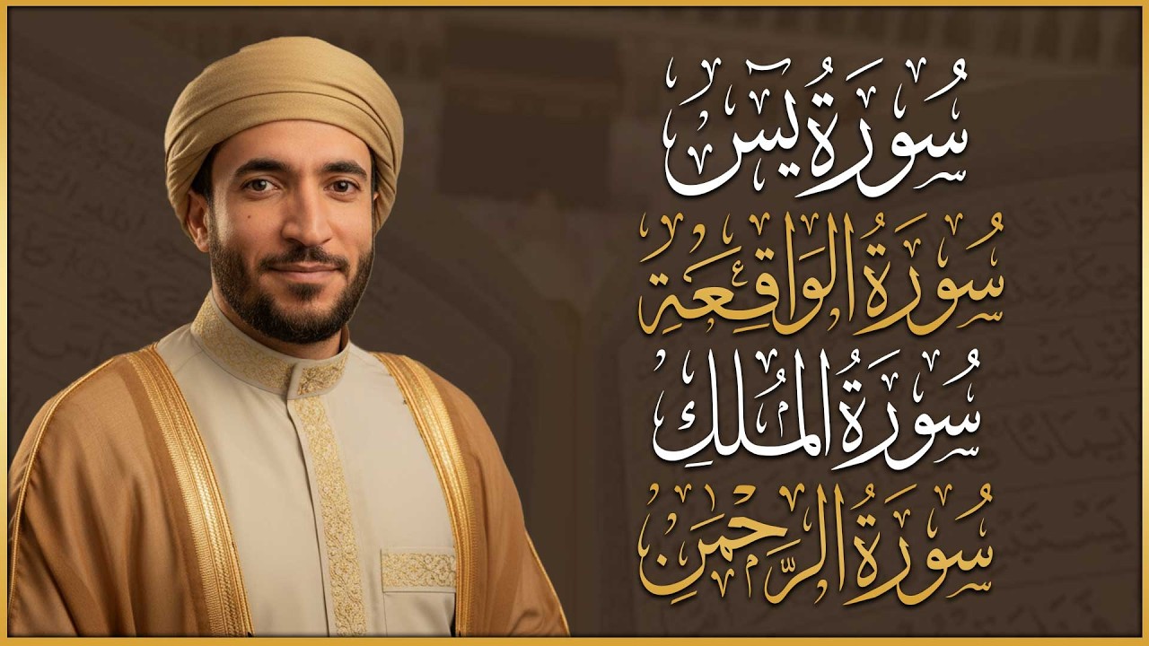 سورة يس، الرحمن، الواقعة، الملك بصوت جميل هادئ مريح للقلب القارئ محمد الفقيه Mohammed Al Fakih