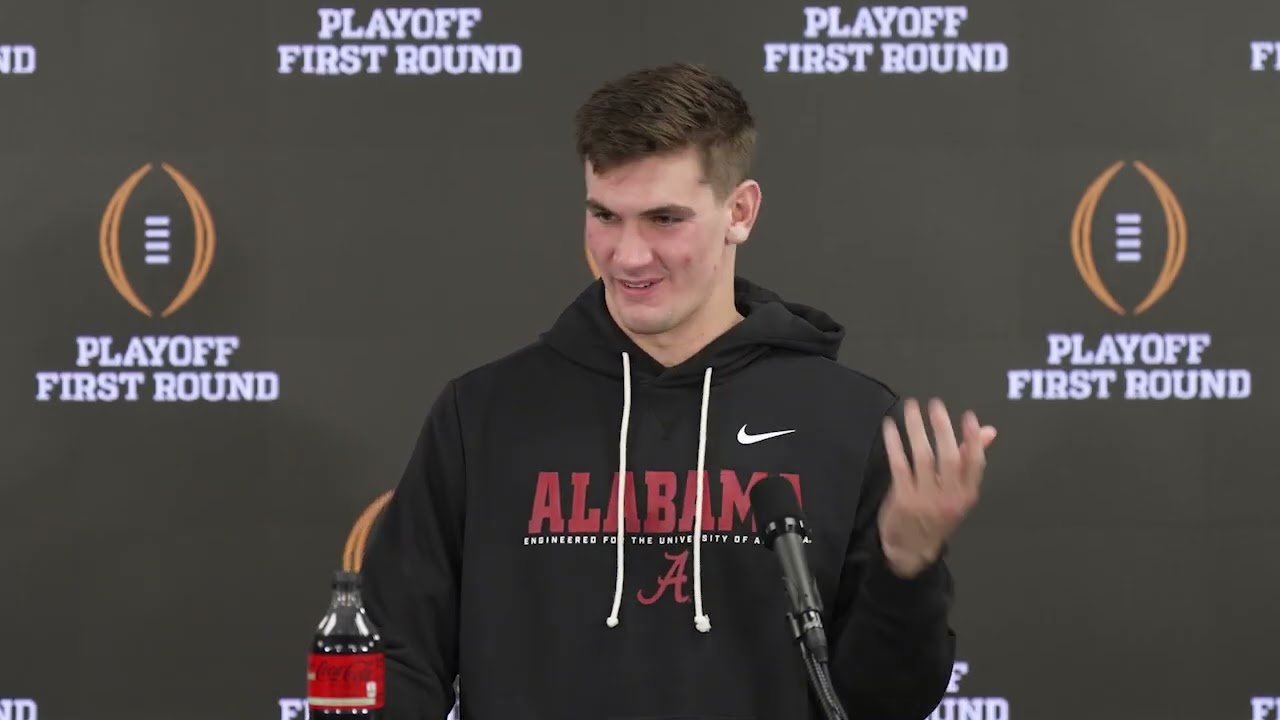 Alabama Football: Ty Simpson Previews CFP Rematch with Oklahoma