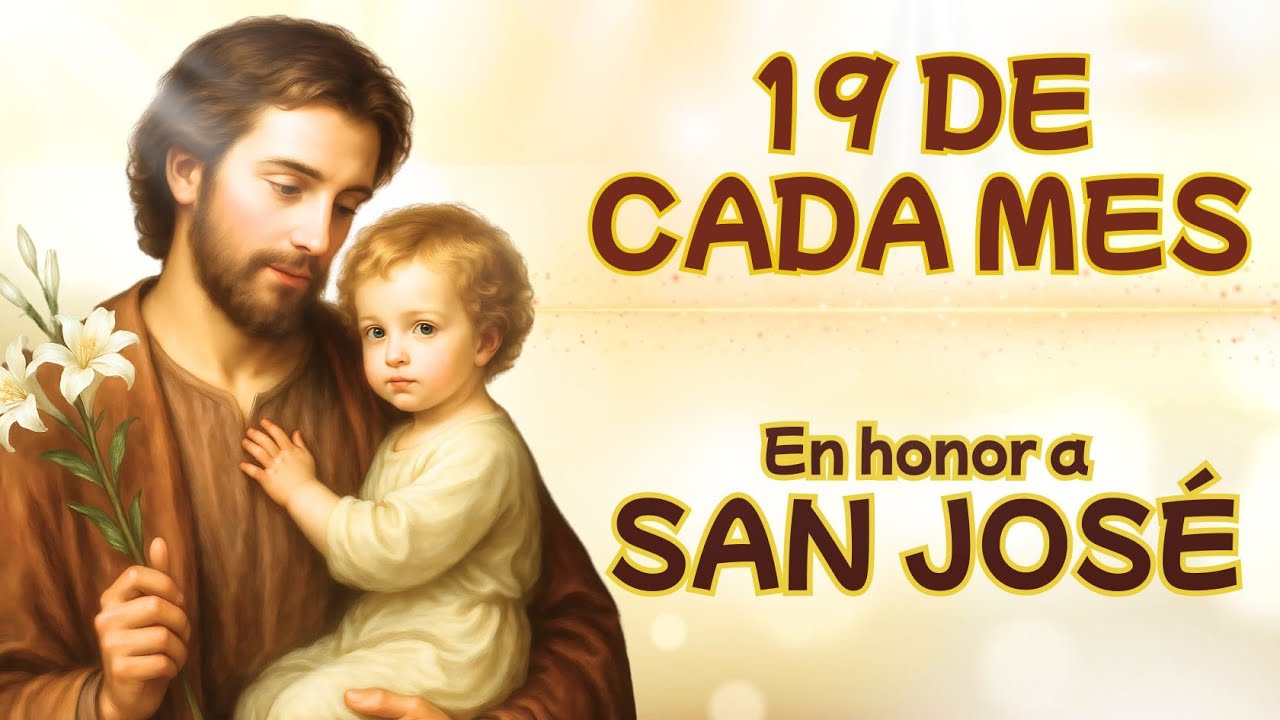 🔴DEVOCIÓN PARA EL 19 DE CADA MES | EN HONOR A SAN JOSÉ | SEGUNDO MES🙏​