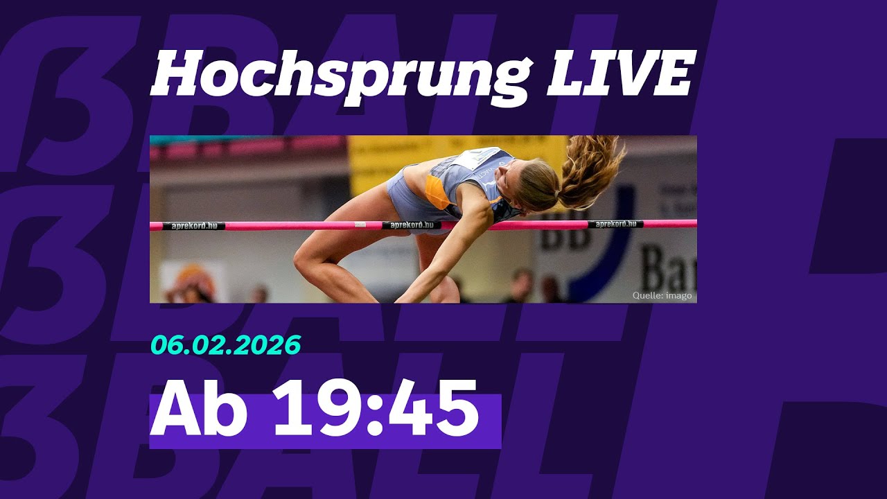 Live: Hochsprung-Gala Weinheim | SWR Sport