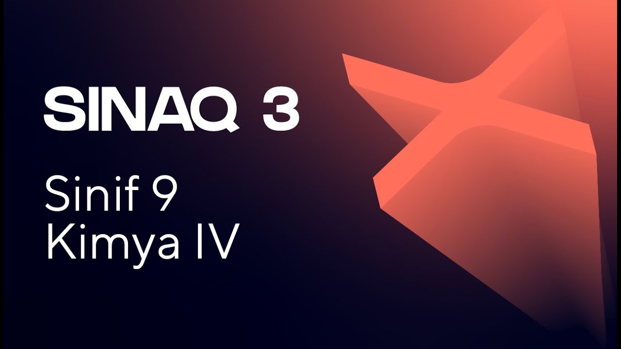 Kimya IV 9-cu sinif   Güvən Sınaq 3 Qrup fənləri üzrə