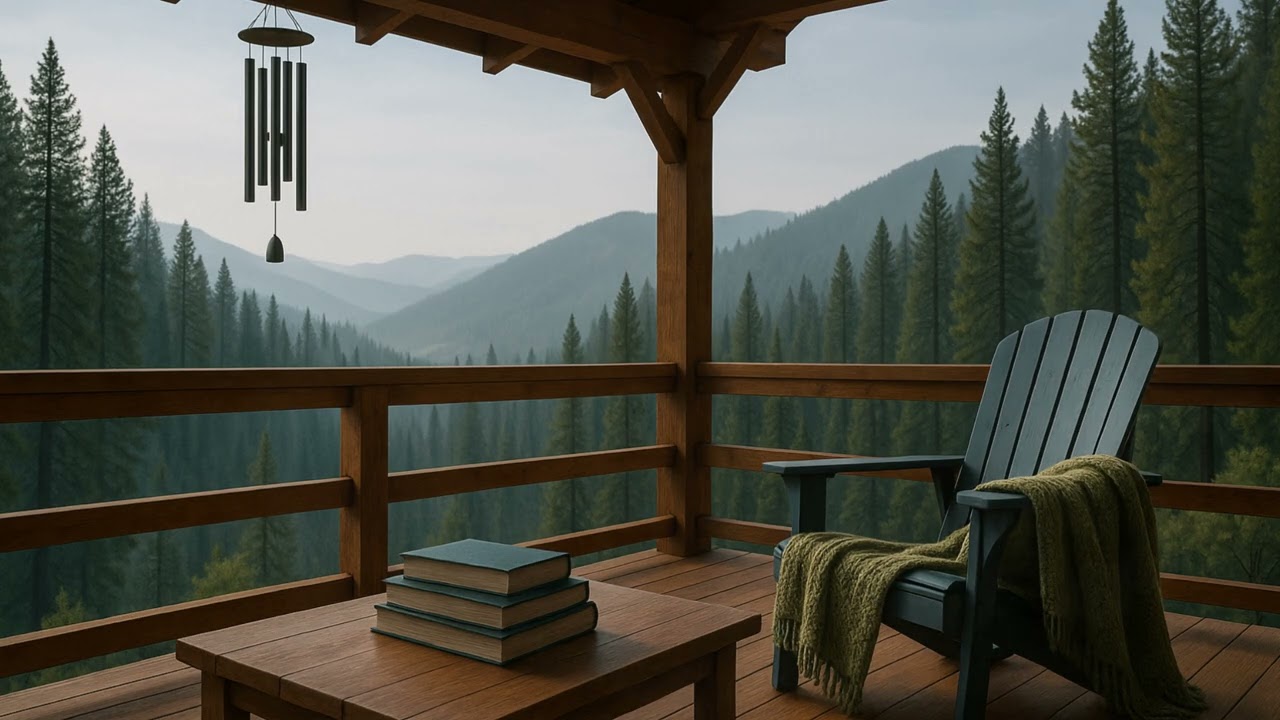Summer Porch Piano for Reading – Cozy Breeze Background for Focus