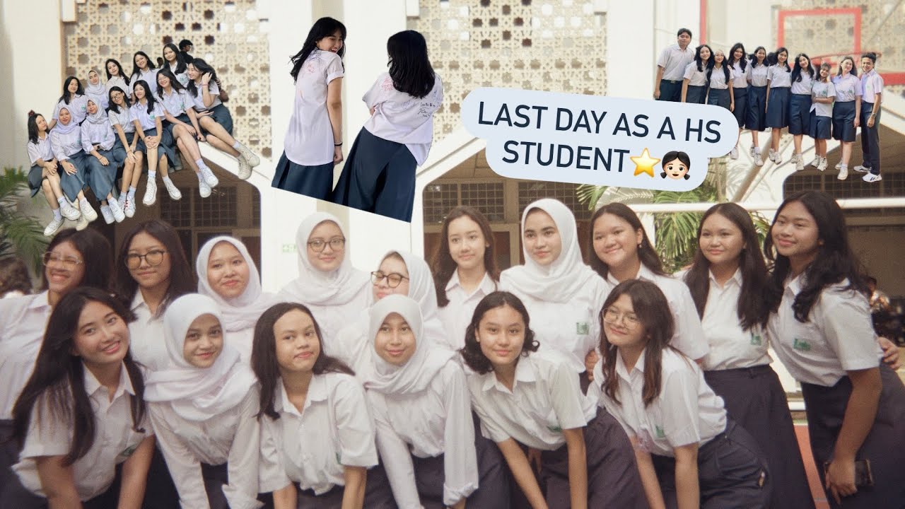 BYEEEE PUTIH ABU ABU✌🏻💫 | ASYA ALLYSSA #vlog #highschool #alizhar #aipl #alizharpondoklabu