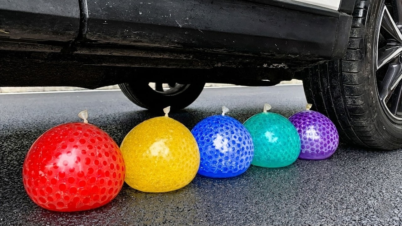 Funny Crushing Experiment Giant Soda Balloons vs Car 💦 Crushing Crunchy & Soft Things with Car!