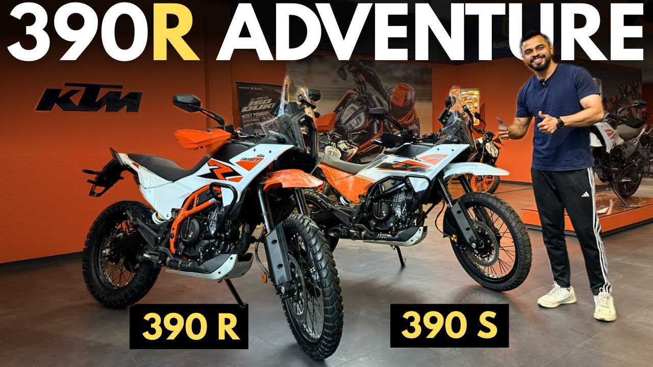 New KTM 390 R Adventure Launched | Better Than 390S?