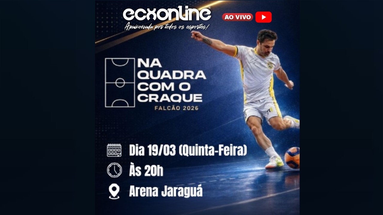 LENDAS DO JARAGUÁ FUTSAL x SELEÇÃO BRASILEIRA MASTER | NA QUADRA COM O CRAQUE FALCÃO