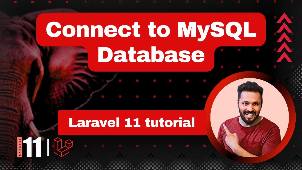 Laravel 11 tutorial #26 Connect to MySQL Database