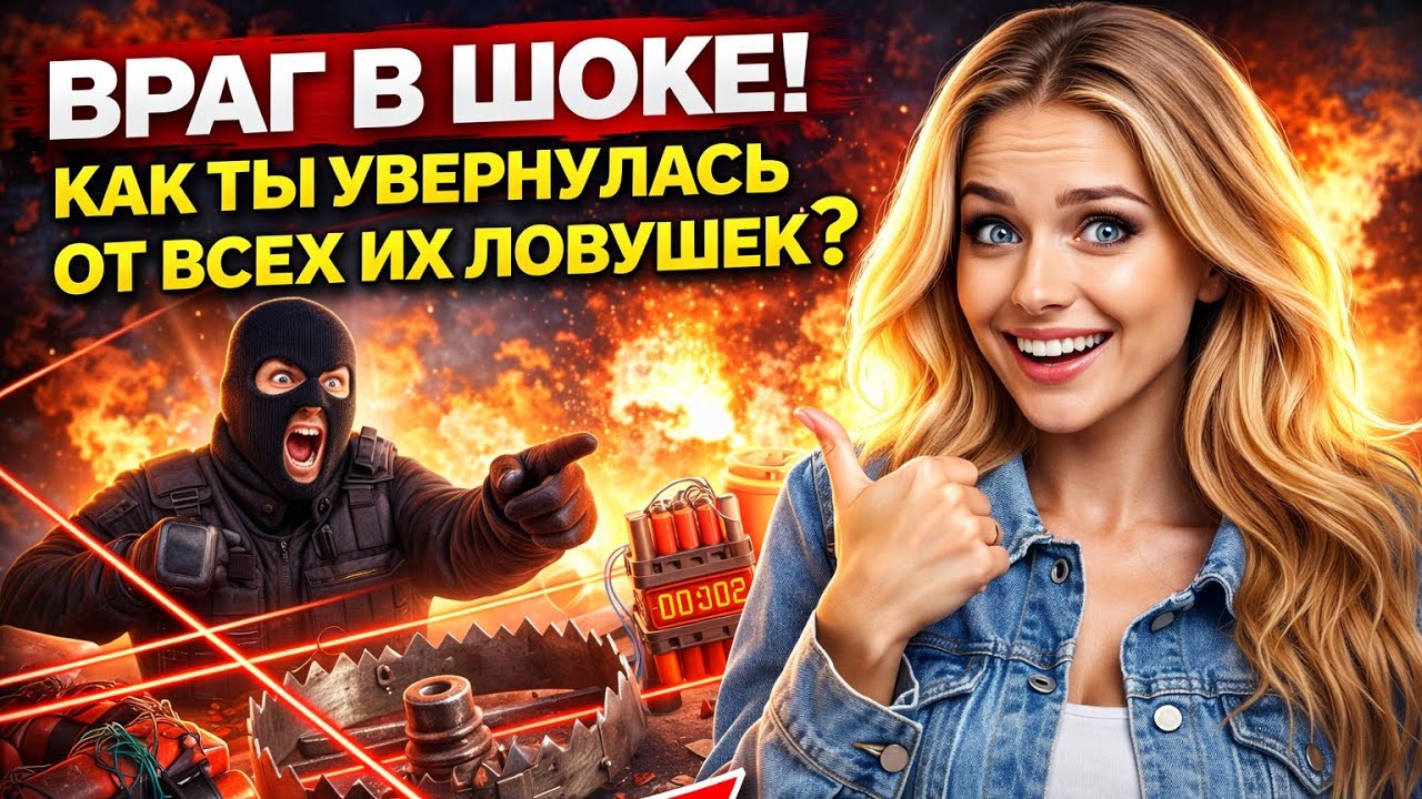 ВРАГ В ШОКЕ 😱 КАК ТЫ УВЕРНУЛАСЬ ОТ  ВСЕХ ЛОВУШЕК 👹🪃💤#таро #tarot #гадание 