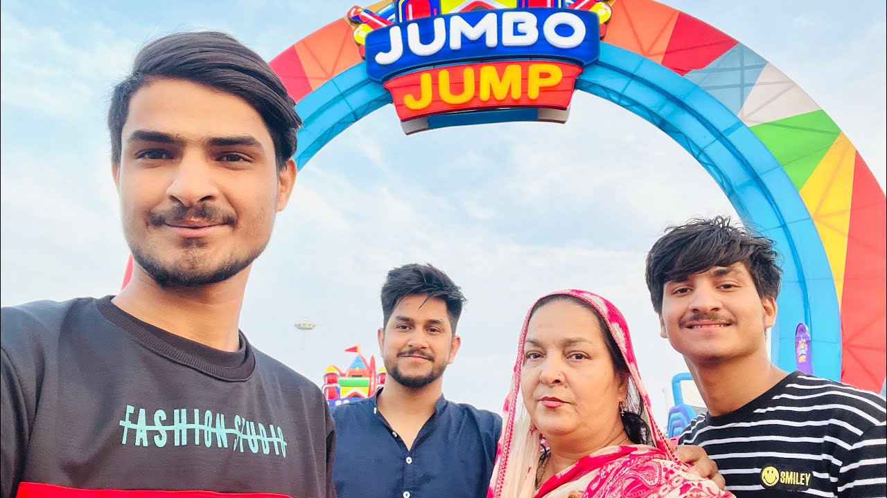 World Biggest Jumbo Jump in Karachi | Adventures Activity in City | Pakistan