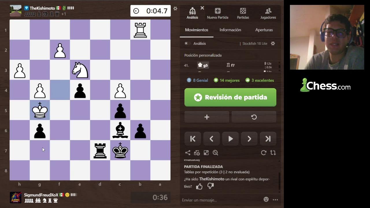 AJEDREZ EN VIVO - COMENTADO
