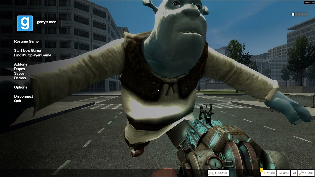 Shrek crazy frog soundtrack gmod