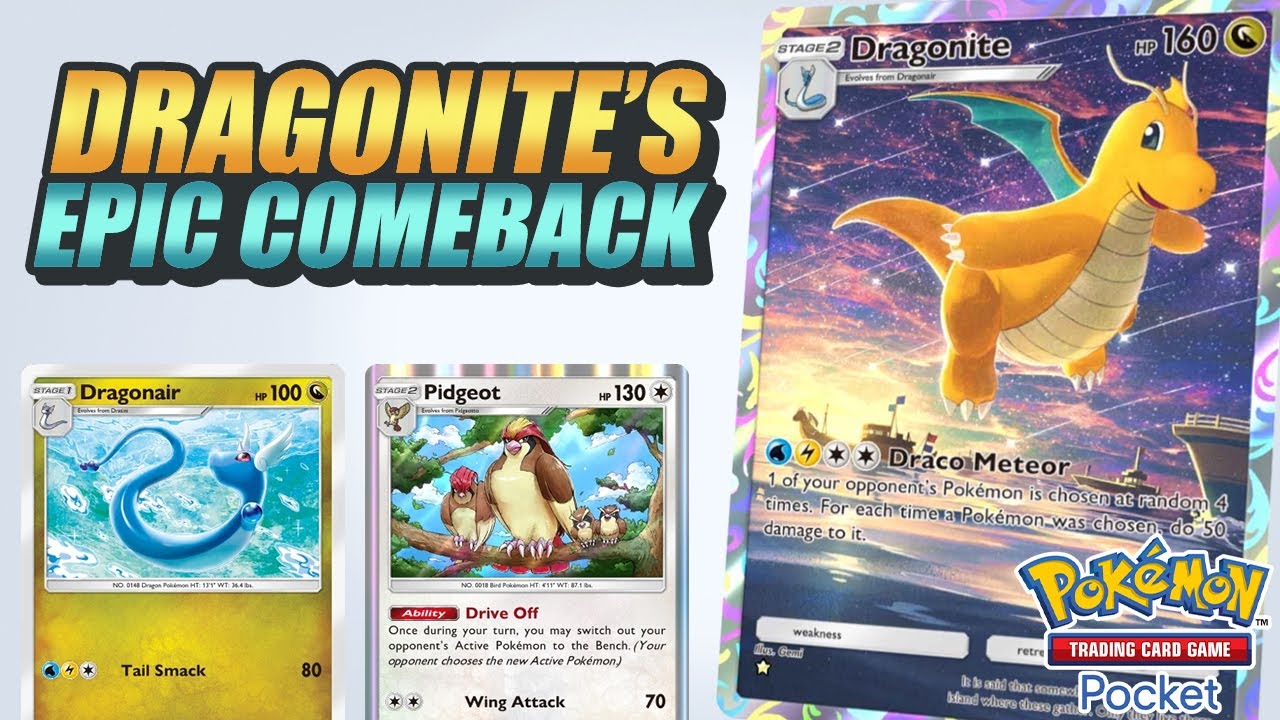 EPIC COMEBACK with DRAGONITE is So Satisfying - Pokemon TCG Pocket