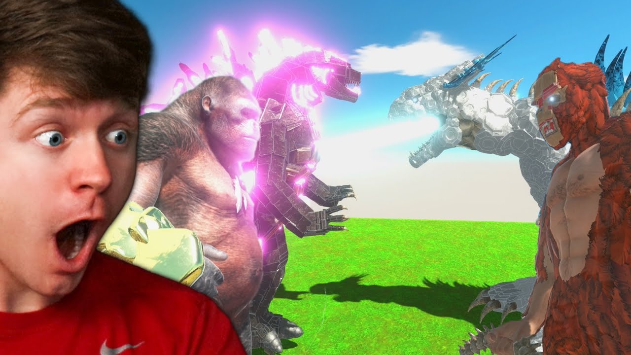 GODZILLA x KONG the BATTLE - Animal Revolt Battle Simulator