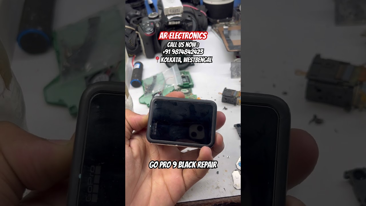 (PART 1) Go pro 9 black repair | Ar electronics | #gopro #goprohero9