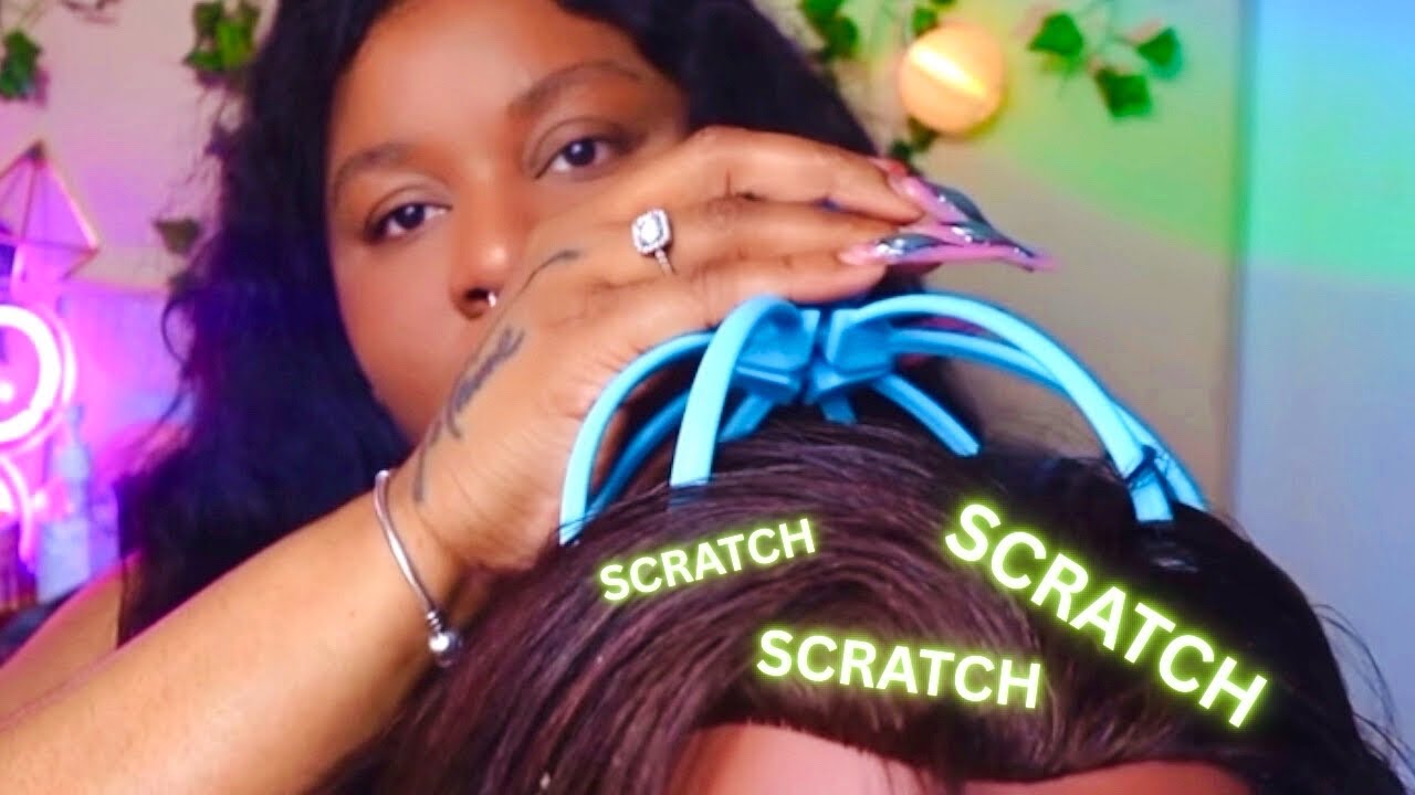 ASMR | aggressive scalp SCRATCHING 💆🏽‍♀️ 