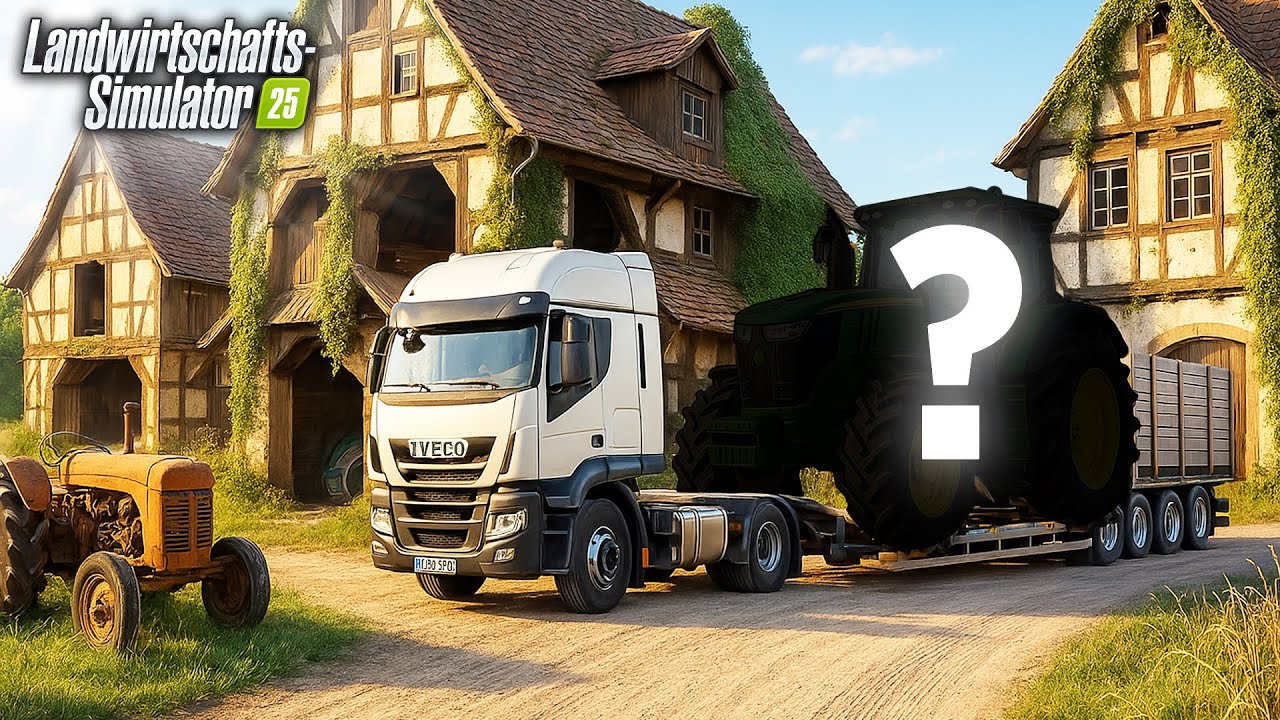 ICH HABE EINE VERLASSENE FARM GEKAUFT UND VIELE MASCHINEN GEFUNDEN! Landwirtschafts-Simulator 25