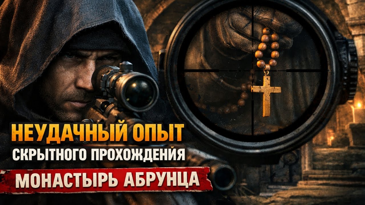 Тайная миссия снайпера в МОНАСТЫРЕ АБРУНЦА Sniper Elite 4