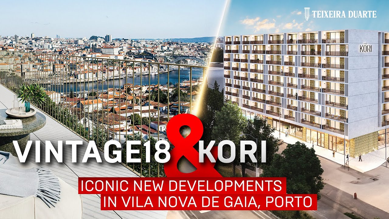KORI & Vintage18 by Teixeira & Duarte: New Development Overview in Vila Nova de Gaia|Model Apartment