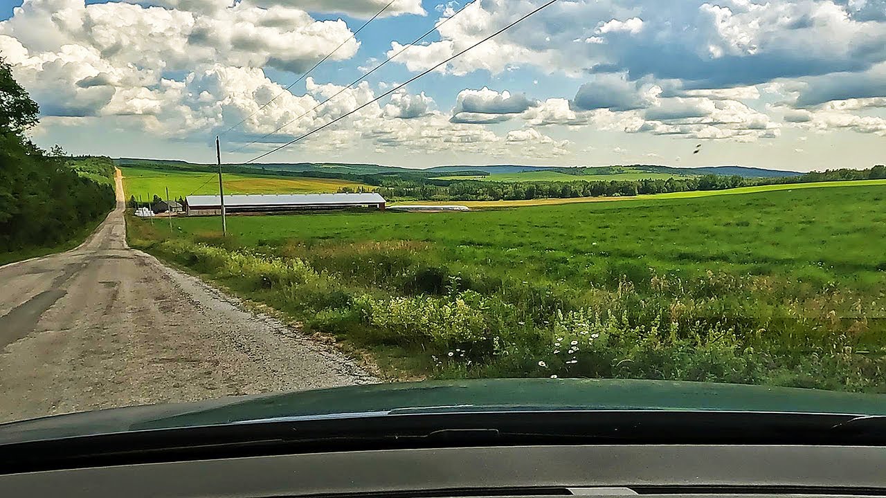 V274 Driving from Perry Settlement NB to Havelock NB Canada July 2025