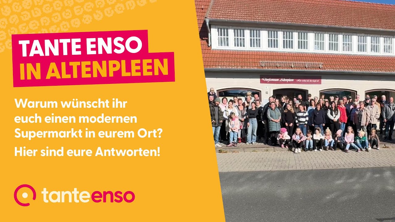 Tante Enso Mini-Supermarkt für Altenpleen