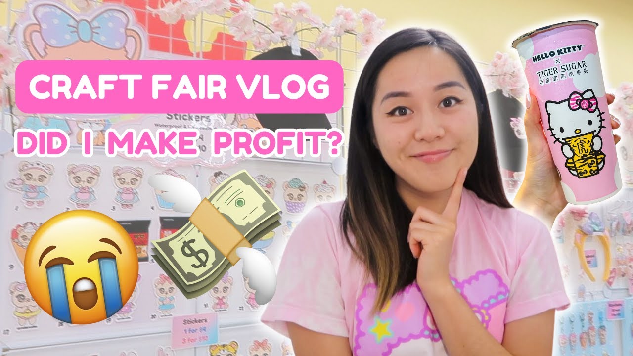 My Selling Experience at SJMADE Summer Fair! Booth Tour + Event Recap ✦ Artist Alley Vlog ✦