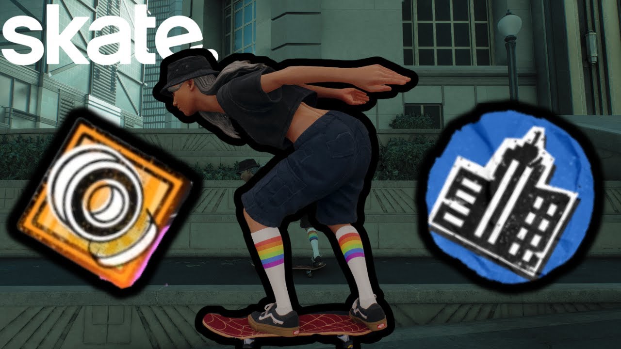 Skate 4 &ndash; Completing All Line Challenges! - Market Mile (Gameplay Only)