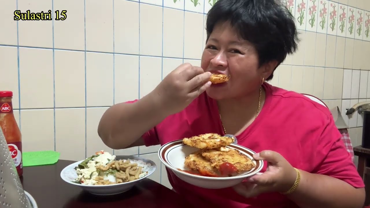 Kurang selera makan ‼️ Sulastri 15  Bakwan Kriuk & Pepas tahu . TKw Taiwan. #stopjudionline 