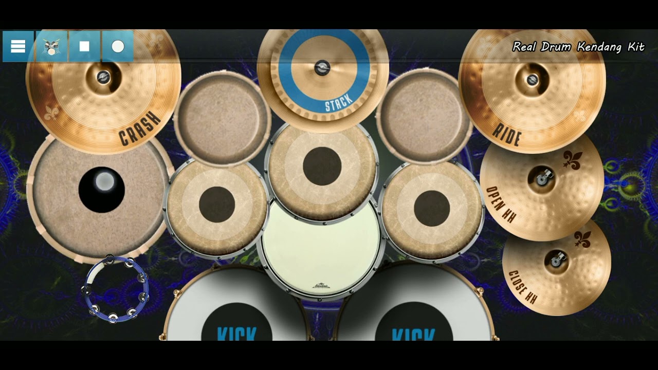 bermain drum  kendang di hape android ( kandas )